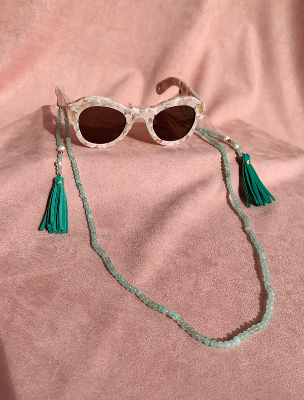 Ava Glasses Chain- Mint